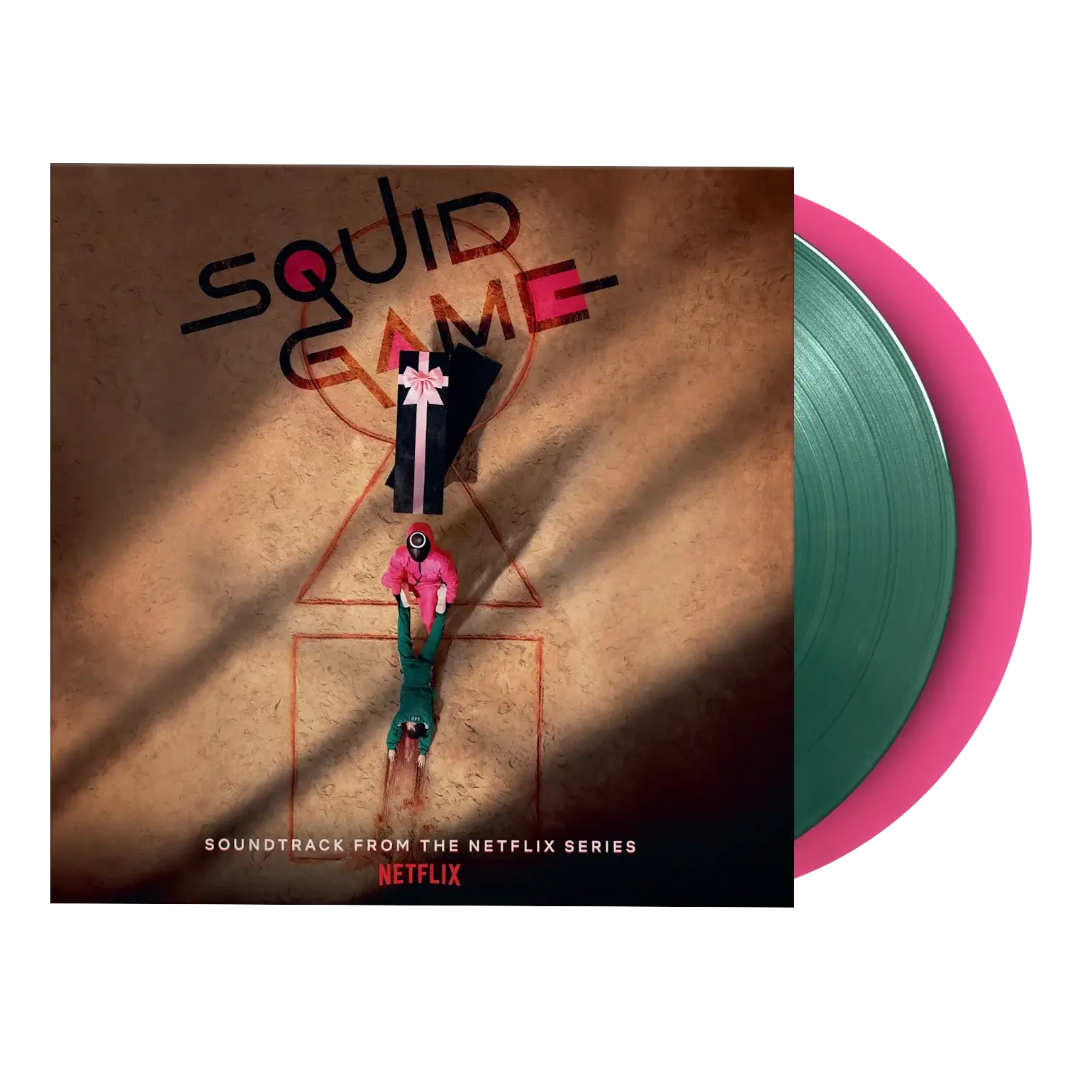 O.S.T. Squid Game Limited POP UP Edition (Green & Pink Vinyl) 2LP