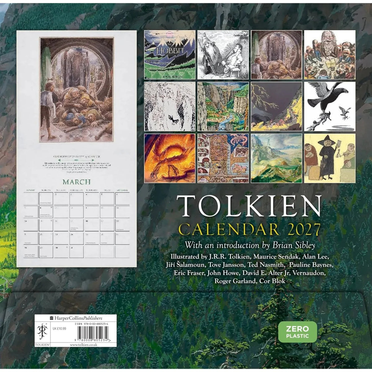 Tolkien Calendar 2027: The Hobbit 90th Anniversary