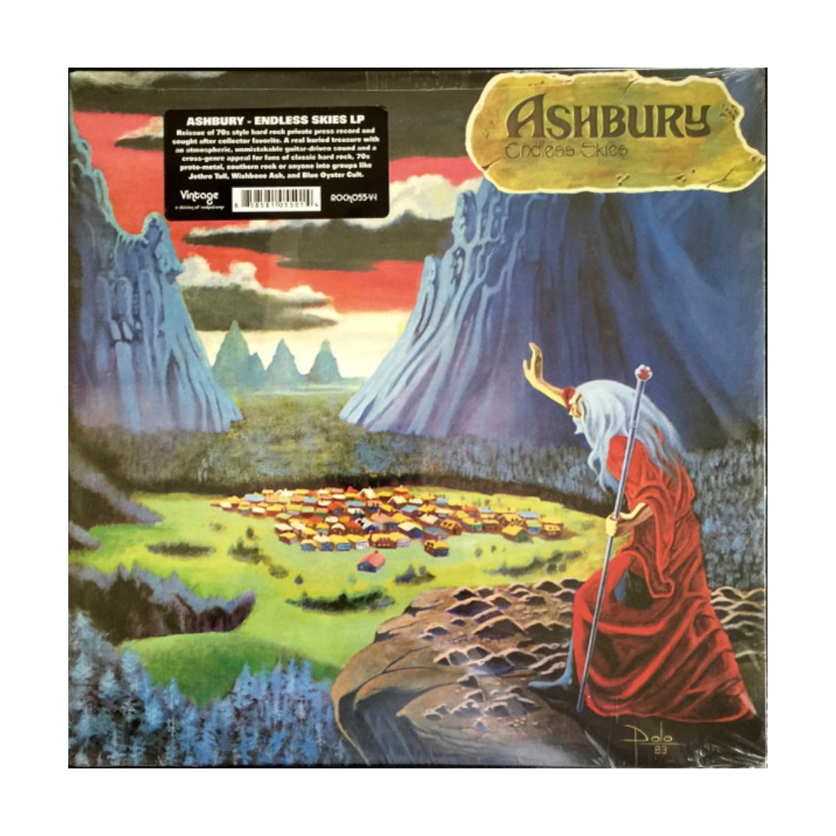 (Second Hand) Ashbury - Endless Skies (Black Vinyl) LP 2014 Reissue