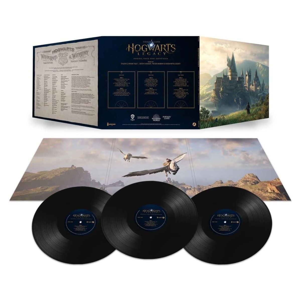 Hogwarts Legacy Original Videogame Soundtrack (Black Vinyl) 3LP